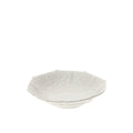 Hervit Ciotola ottagonale in porcellana bianca con rose in rilievo "Romance" D18 cm - Angelica Home Stabia