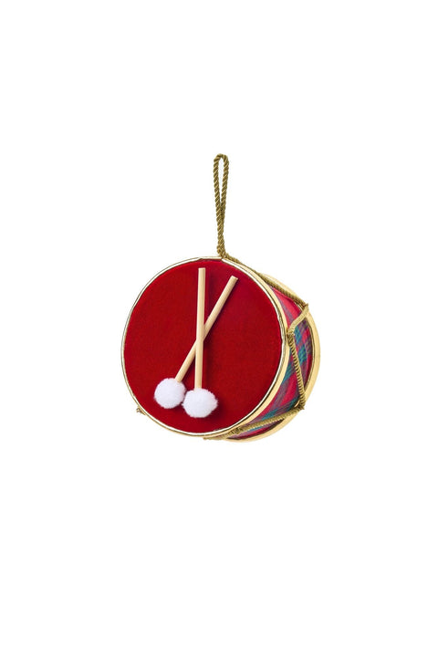 Fabric Clouds Christmas Drum Decoration for "Carousel" Tree D15 cm