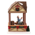 LEMAX Chiosco natalizio luci led "Christmas Market Bratwurst" - Angelica Home Stabia