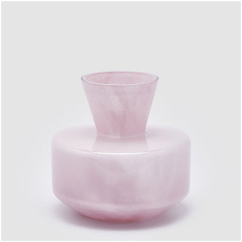 EDG Enzo de Gasperi Round glass vase with neck D21xH20 cm 5 variants (1pc)