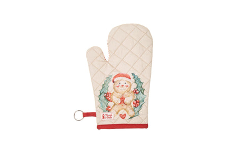 Nuvole di Stoffa Guantone da forno natalizio 19x32 cm 2 varianti (1 unità)