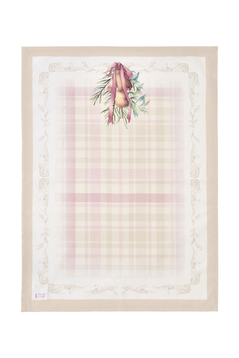Cloth Clouds Christmas Cotton Tea Towel "Darling" 2 variants (1 unit)