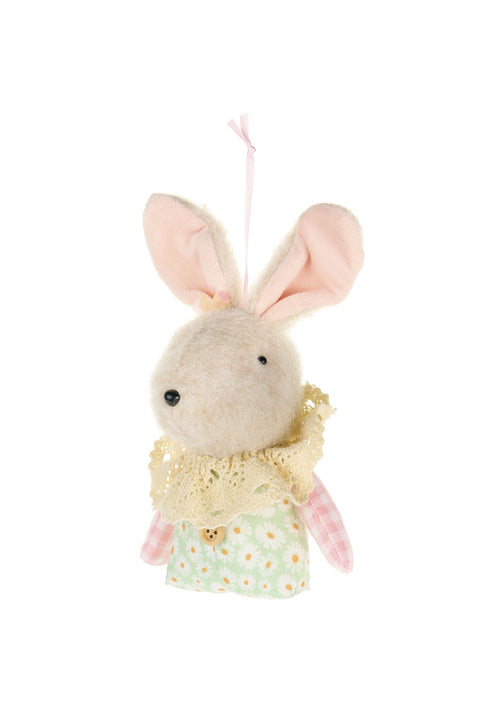 Nuvole di Stoffa Decoro Coniglio di Pasqua 10x18 cm "PePen" 2 varianti(1 unità)