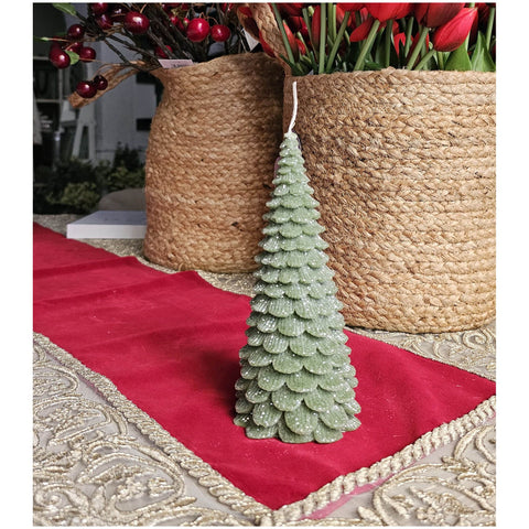 Bougie de Noël Cereria Parma Slim, grande, D10 x H30 cm, 3 variantes (1 unité)