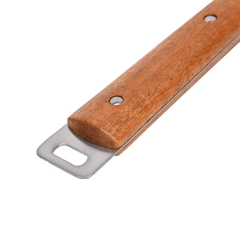 Estia Home Coupe-fromage en acier inoxydable, manche en bois "Allure" 24x7.5 cm