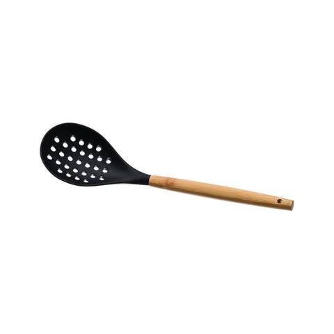 Estia Home Cucchiaio scanalato da cucina in silicone "Bamboo Essentials" 33x8.5x5.7 cm