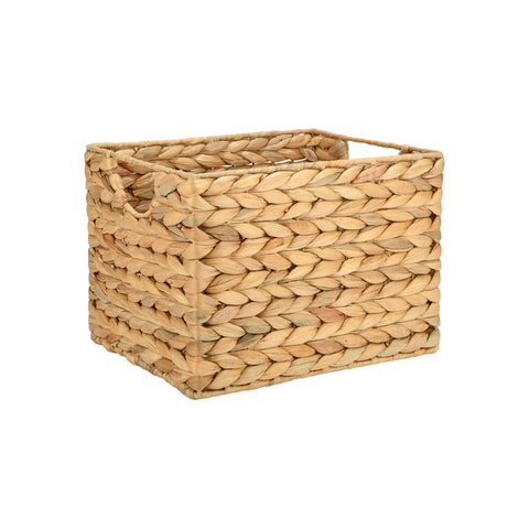 Estia Home Cestino Organizer in giacinto naturale "Florana" 25x30xH22 cm