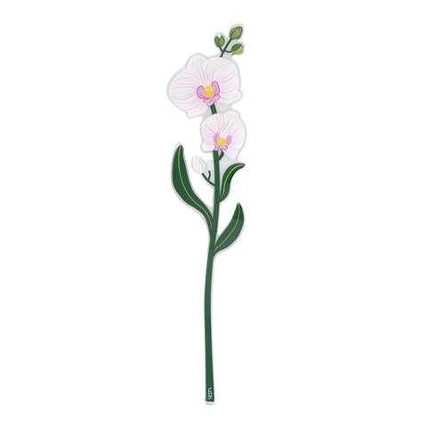Vesta Fiore decorativo piccolo in cristallo acrilico H43 cm