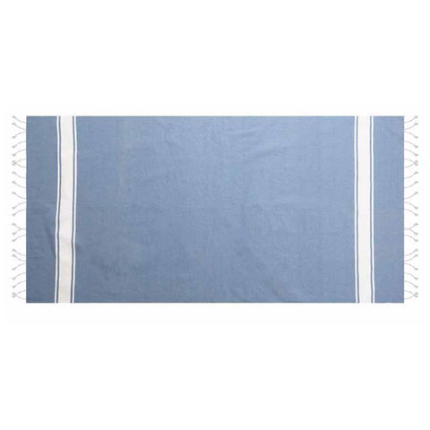 Art Deco Telo mare Fouta in cotone con frange "Classic" 100x185 cm 6 varianti(1 unità)