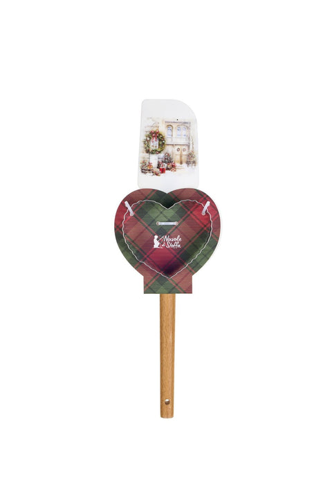 Set de 2 spatules et tampons « Christmas is Coming » en tissu, 6 variantes