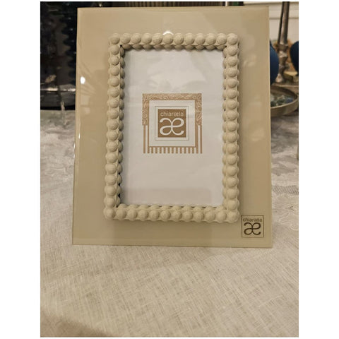 Chiaraela Cornice Portafoto Bolle in vetro 22.5x18.5 cm 4 varianti(1 unità)