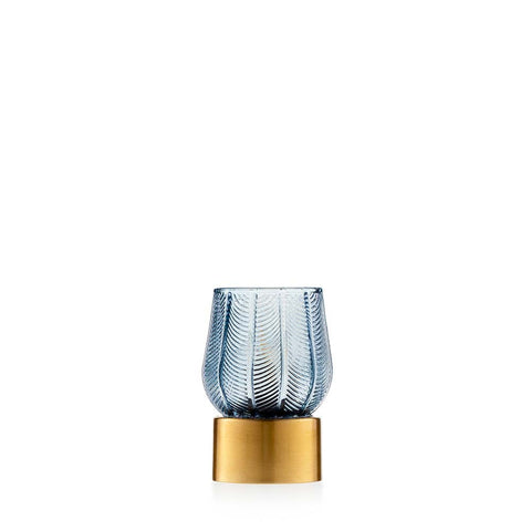 Emò Italia Lampada a Foglie in vetro "Aurora" D8.5xH12 cm 4 varianti(1 unità)