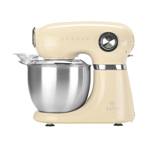 Estia Home Planetaria / Impastatrice elettrico in acciaio inox crema "Epoque Retrò" 1000w 5lt
