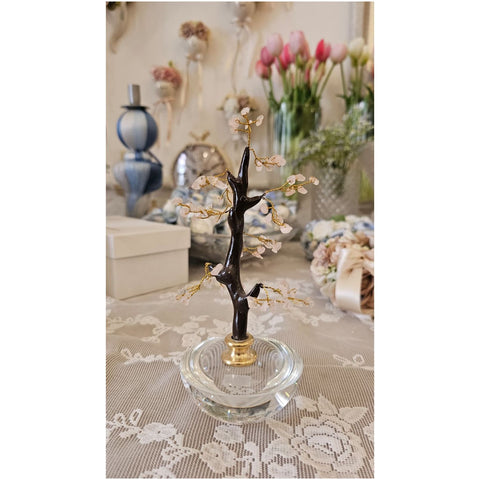 Chiaraela Pianta Bonsai con coralli "Fancy" H20 cm 4 varianti(1 unità)