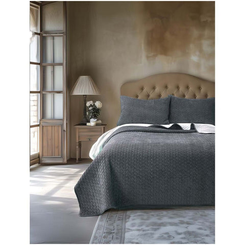 Blanc Mariclò "Velvet Night" Winter Double Duvet, Light Blue, 260x260 cm