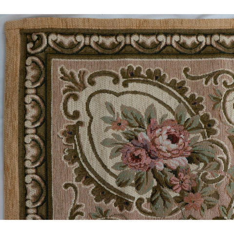 Tapis d'ameublement Blanc Mariclò Beige « Élégant » fabriqué en Italie 85 x 150 cm