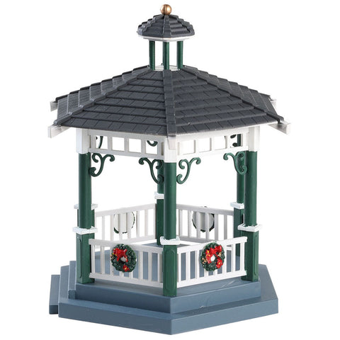 LEMAX Edificio in plastica "Victorian Park Gazebo" H16.5×14.5×14.5 cm