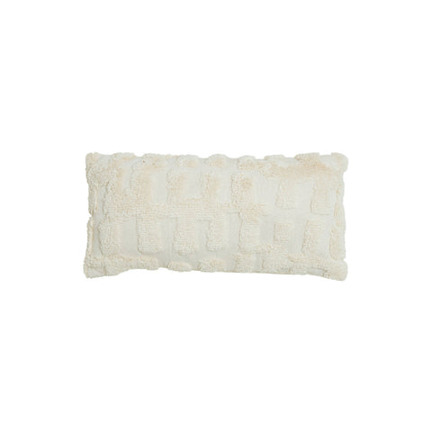 Light & Living Cuscino arredo rettangolare crema "Sarmi" 60x30 cm