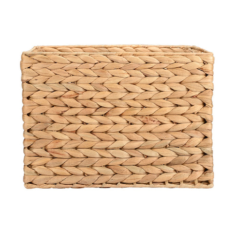 Estia Home Cestino Organizer in giacinto naturale "Florana" 30x35xH25 cm