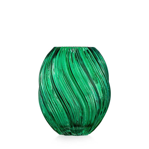 Emò Italia Vaso Spirale in vetro "Aurora" D18xH21 cm 4 varianti(1 unità)