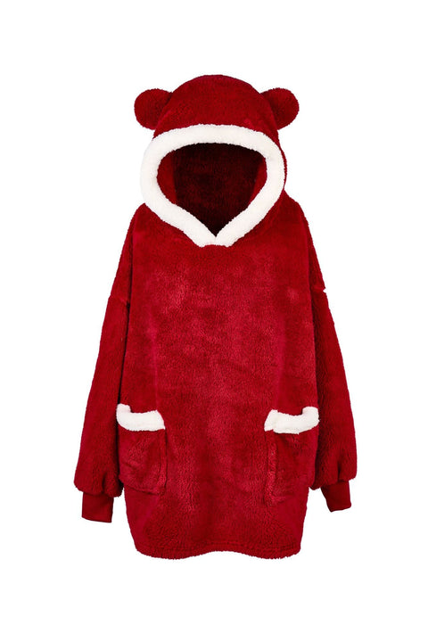 Clouds of Fabric Hoodie small teddy bear 70x75 cm 2 variants (1 unit)