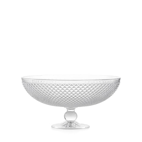 Emò Italia Support de centre de table en verre « Diletto » D33xH17,5 cm 2 variantes (1 unité)