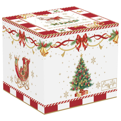 Easy Life Lot de 2 tasses à café de Noël « Conte de Noël » 80 ml