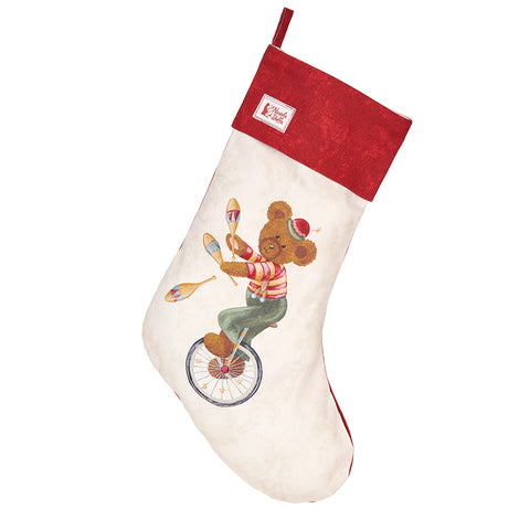 Chaussette d'Epiphanie Nuages ​​de Tissu "Bear Wonderland" 40x20 cm 4 variantes (1pc)