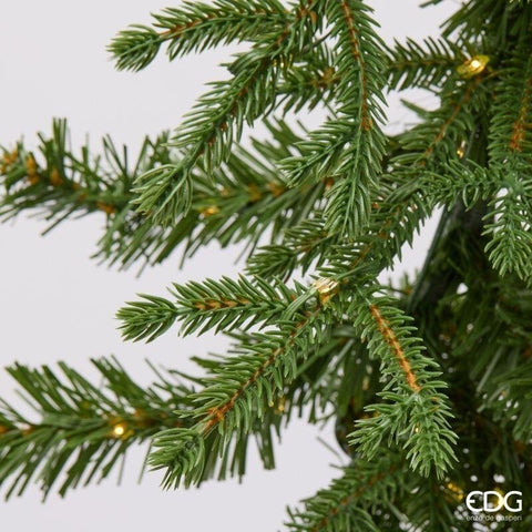 EDG Decorazione natalizia Tralcio Pino Lucciole con 300 mini led 180 cm