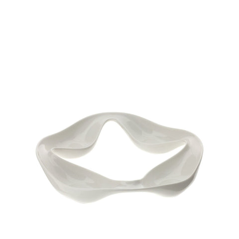 Hervit Loop White Porcelain Bowl 31xH5.5 cm