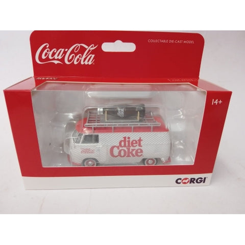 Corgi Model Campervan Volkswagen Coca Cola "Diet Coke" 1:43 17x6,2xH13,3 cm
