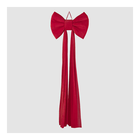 EDG Enzo De Gasperi Fiocco natalizio lungo in velluto 80xH210 cm 2 varianti (1 unità)