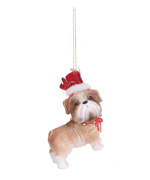 GOODWILL Cagnolino di Natale in resina per albero 10 cm 3 varianti(1 unità)
