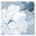 Nappe en coton imprimé « Bizet » blanc perle 170 x 270 cm, 2 variantes (1 unité)