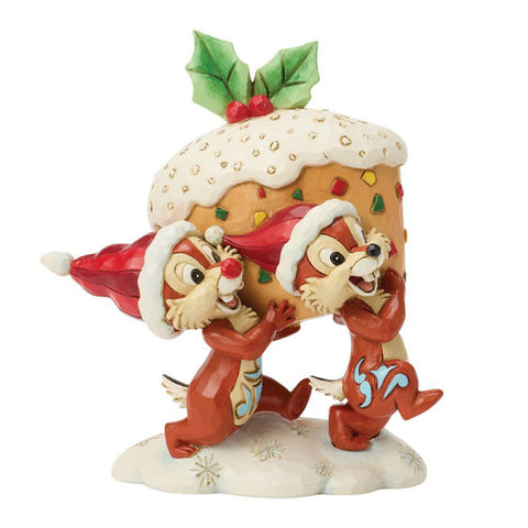 Enesco Disney Jim Shore Statuina di natale Chip & Chop 10x6xH11 cm