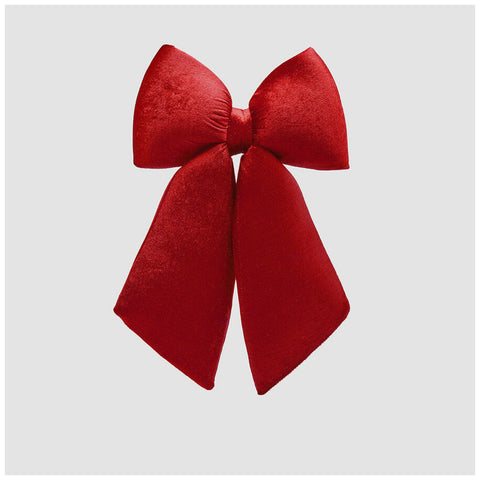 Nœud effet velours EDG Enzo De Gasperi L27xH38 cm 3 variantes (1 unité)