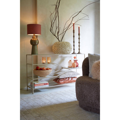 Light & Living Vaso portafiori grande crema "Phylia" D47.5xH30 cm