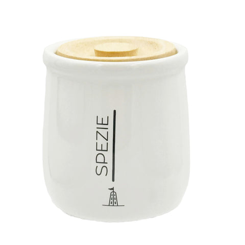 La Porcellana Bianca Barattolo porta spezie "Gli Onesti" 180 ml