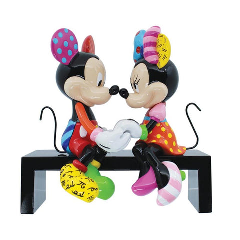 Figurine en résine Enesco Disney Britto Mickey et Minnie Mouse 9x17xH16 cm