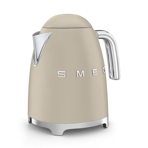 Smeg Electric Kettle 2400W stainless steel Moonlight Beige matte 1.7L