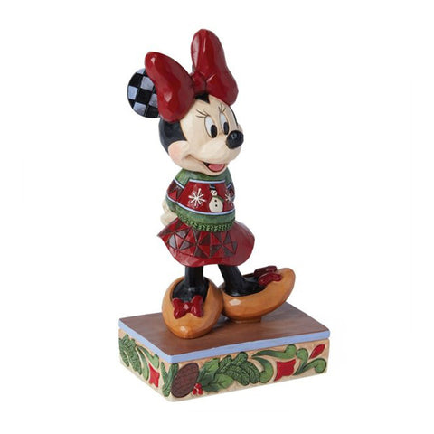 Enesco Figurine de Noël Minnie "Jim Shore" 8x8xH14,5 cm