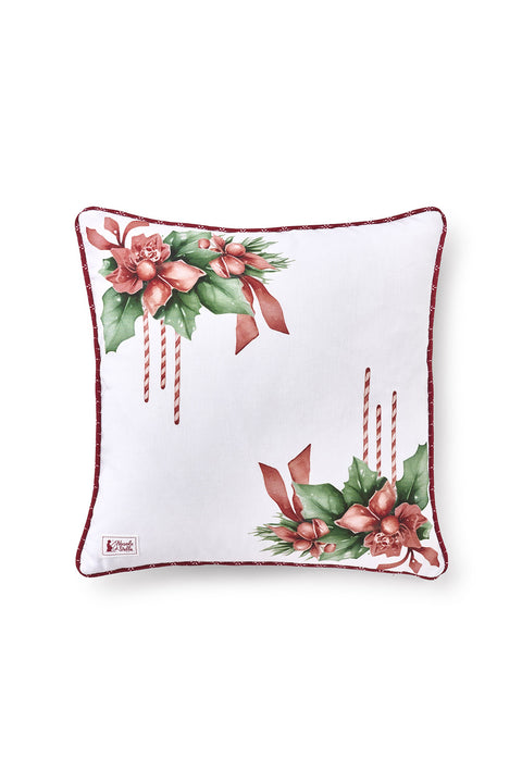 Coussin de Noël en tissu « Conte de Noël » 40 x 40 cm, 2 variantes (1 unité)
