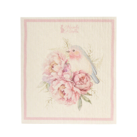 Lot de 6 éponges de cuisine en cellulose « Fiorirà » Cloth Clouds, 17,2 x 19,4 cm