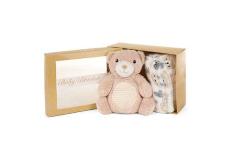 ASS PELUCHE CON COPERTA 90x75 CM
