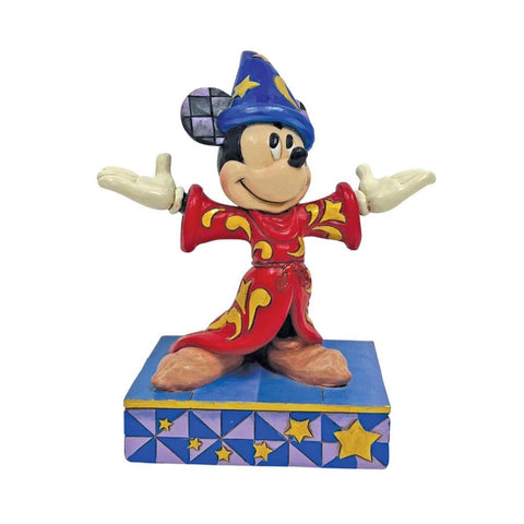 Enesco Disney Le Sorcier Mickey Mouse 85° Fantasia 8x6,5xH11 cm