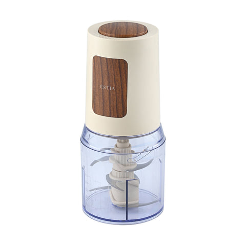 Estia Home Tritatutto elettrico con ciotola in plastica "Pure Cream" 400w 0.5lt