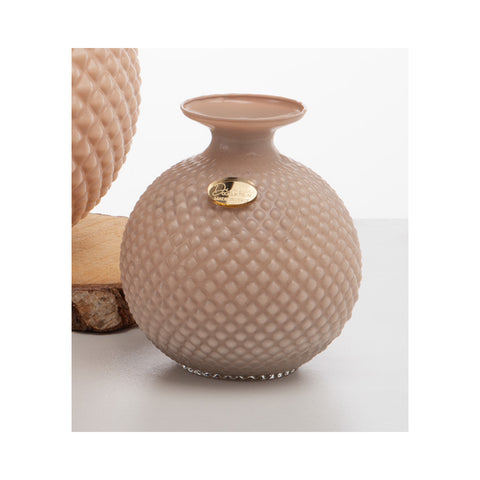 Divina Collection Vaso piccolo in vetro "Serenya" D12xH13 cm 3 varianti(1 unità)