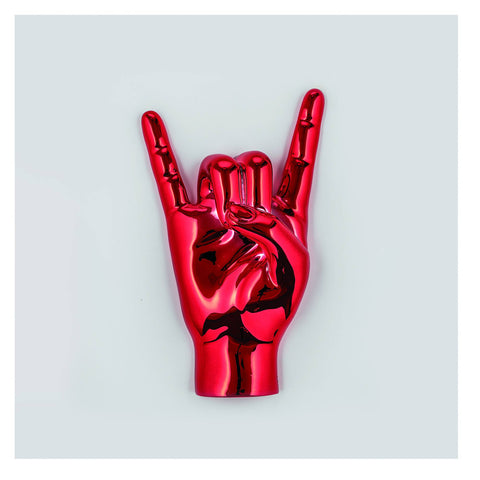 Bongelli Preziosi Mains en bois Cornes Peinture 16x16 cm 2 variantes (1 unité)