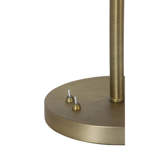 Light & Living Base Lampada in metallo bronzo antico con Led "Montana" D20xH47.5 cm