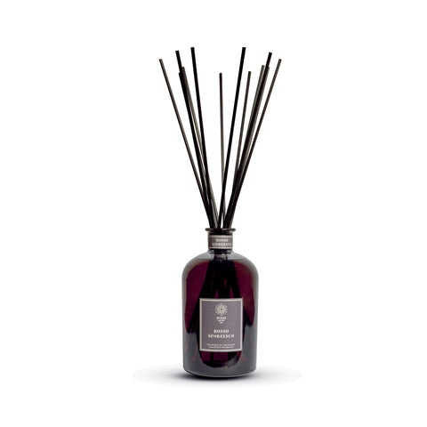 Pozzi Milano Désodorisant d'ambiance "Rosso Sforzesco" + Sticks 1000 ml